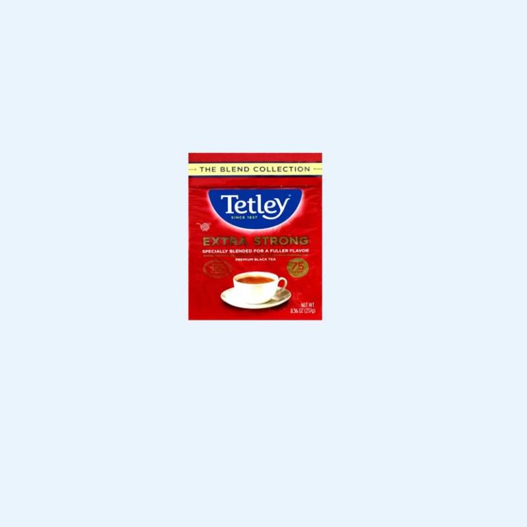 Tetley Extra Strong Tea Bag 75 Black Tea India Sweet & Spices
